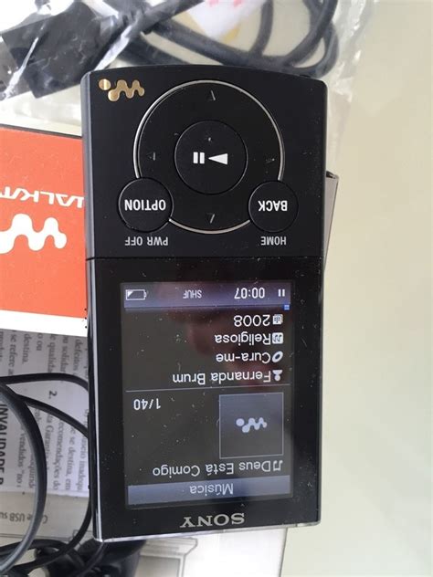 Mp Walkman Marca Sony Mod Nwz E Capacidade Gb R Em