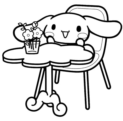 Cinnamoroll And Friends Coloring Pages