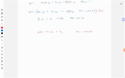 Solved Use The Standard Reaction Enthalpies Given Below To Determine