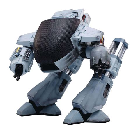 Robocop ED-209 Exclusive 118 Action Figure Battle Damaged Hiya Toys ...