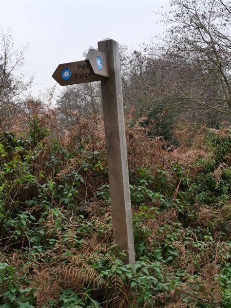 Footpath Sign David Pashley Geograph Britain And Ireland