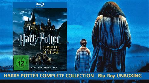 Harry Potter Complete Collection Blu Ray UNBOXING YouTube