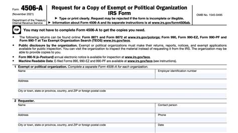 Irs Form 8718 Instructions User Fees For Non Profits