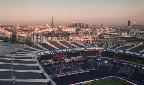 Le PSG officialise la fin du Parc des Princes le nouveau stade lancé