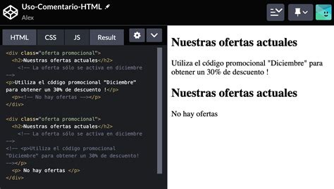 Cómo Colocar un Comentario en Código HTML Y Ejemplos