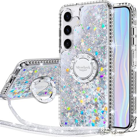 Silverback For Samsung Galaxy S Plus Case With Ring Women Girls