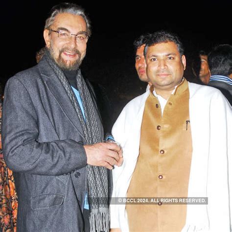 Kabir Bedi And Sundeep Bhutoria During The Writers Ball Held At The