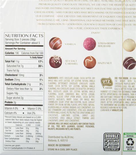 Moser Roth Chocolate Truffles ALDI Food Review Ain T Found A