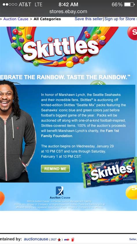 Seattle Mix Skittles Go Beast Mode