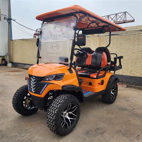 Street Legal Electric Lithium Battery Golf Cart China 6 Seater 5000W