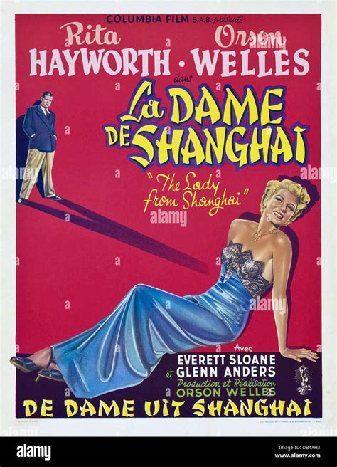 The Lady From Shanghai Columbia 1947 Directed By Orson Welles With