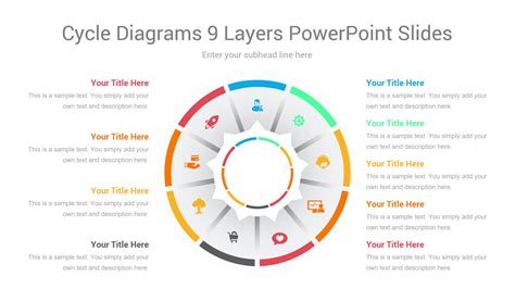 Cycle Diagrams Layers Powerpoint Slides Ciloart The Best Porn Website