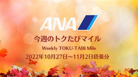 【ana 今週のトクたびマイル】10月27日からの路線 八丈島や福岡の設定あり 弾丸トラベルは怖くない