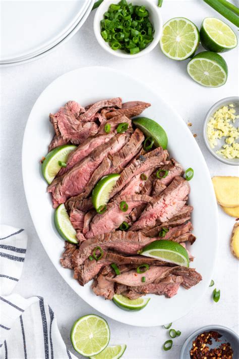 Lime Marinated Flank Steak Recipe Girl