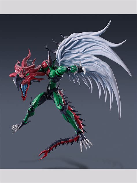 Yu Gi Oh GX S H MonsterArts Elemental HERO Flame Wingman Official