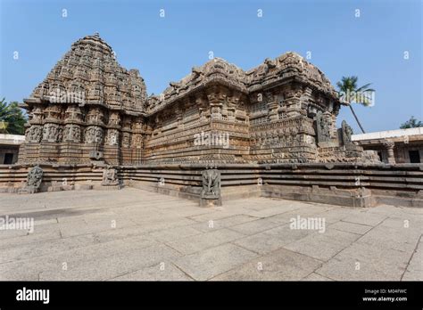 India Karnataka Somanathapura Chennakesava Temple Stock Photo Alamy