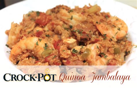 Crock Pot Quinoa Jambalaya I Heart Recipes