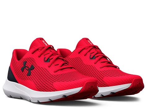 Ripley ZAPATILLA HOMBRE UNDER ARMOUR RUNNING ROJO SURGE 3