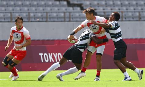 日経 写真映像 On Twitter 【 東京オリンピック】ラグビー7人制が始まりました。日本男子は初戦でリオ五輪金メダルのフィジーと