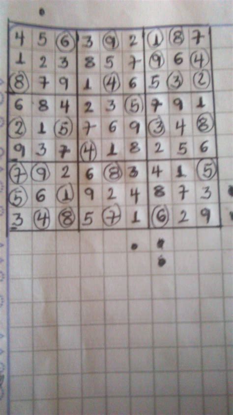 Ayuda con este sudoku porfa rápido lo necesito urgente gracias