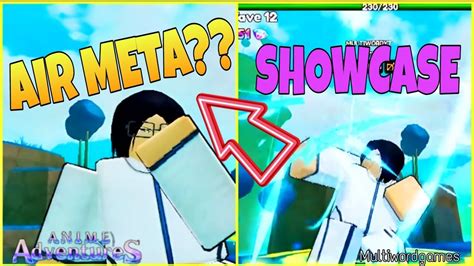 Showcase Uryu Mythic Novo Code Update Anime Adventures Roblox Youtube