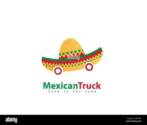 Mexican Truck Food Logo Design Stock Vector Image And Art Alamy