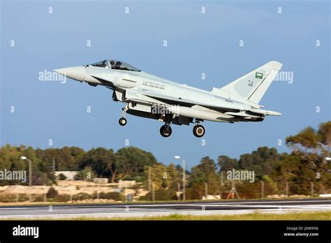 Luqa Malta November 25 2010 Saudi Arabian Air Force Eurofighter Ef