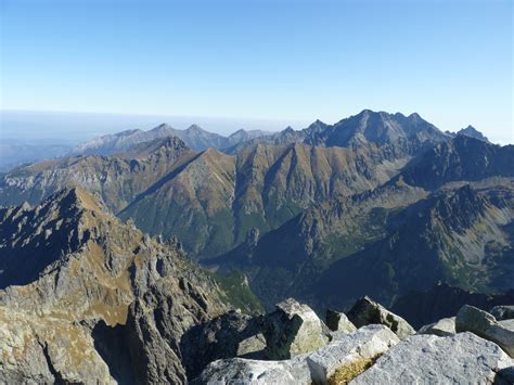 Filevysoké Tatry Výhled Z Vrcholu Rysy Září 2011 27