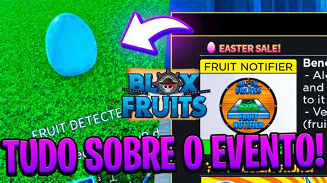 COMO PEGAR OVOS no BLOX FRUITS TUDO SOBRE O EVENTO da PÁSCOA DO BLOX