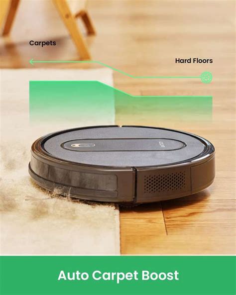 Vactidy T Robot Vacuum Cleaner With Strong Suction Compact Design At