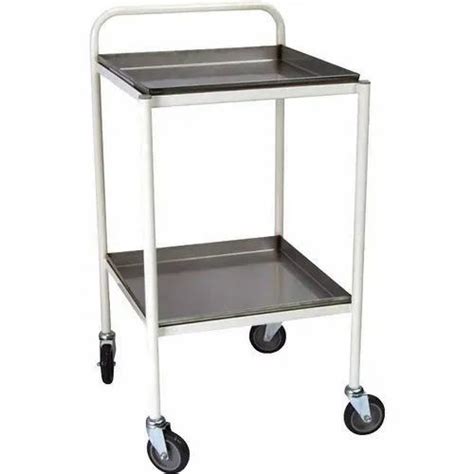 Ideal Surgical Stainless Steel Hospital Dressing Trolley At Rs In