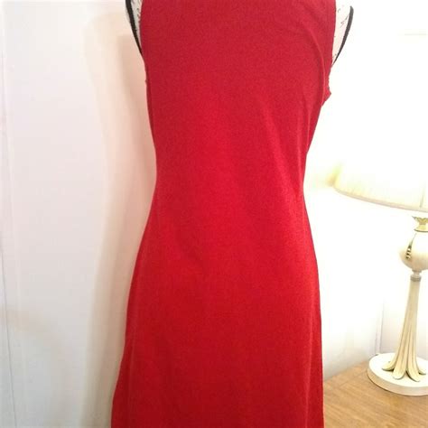 Calvin Klein Red Dress Gem