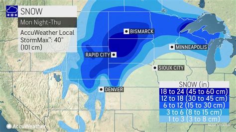 Blizzard Warning in Northern Plains for Christmas Snowstorm