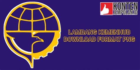 Download Logo Kementerian Perhubungan PNG, Unduh Lambang Gratis