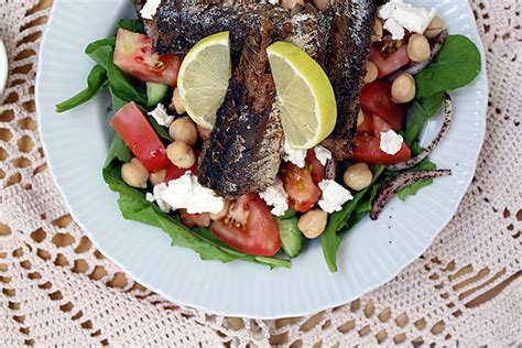 Canned Sardine Salad Anna Cooking Concept