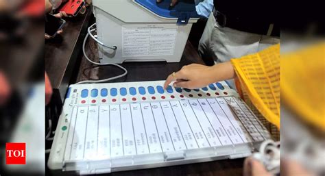 Up Election 2022 Phase 7 Voting How To Vote With Evm Machine Times