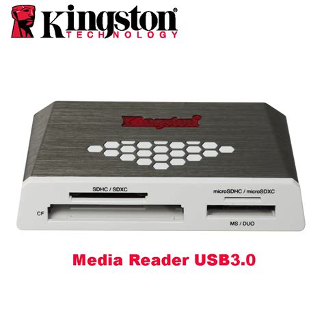 Kingston Micro SD Card Reader USB3.0 Media Reader CF TF MS SDHC/SDXC UHS I Microsd Multi ...