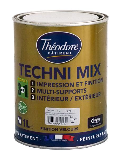 Technimix L Peinture Polyvalente En Multisupports Sous Couche