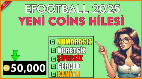 eFootball 2025 PARA Hilesi 100 GERÇEK COİNS HİLESİ ÇALIŞAN TEK