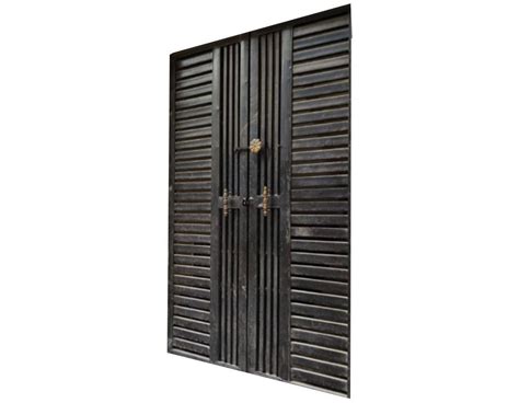 Square Paint Coated Mild Steel Hinged Gate Double Door At Rs