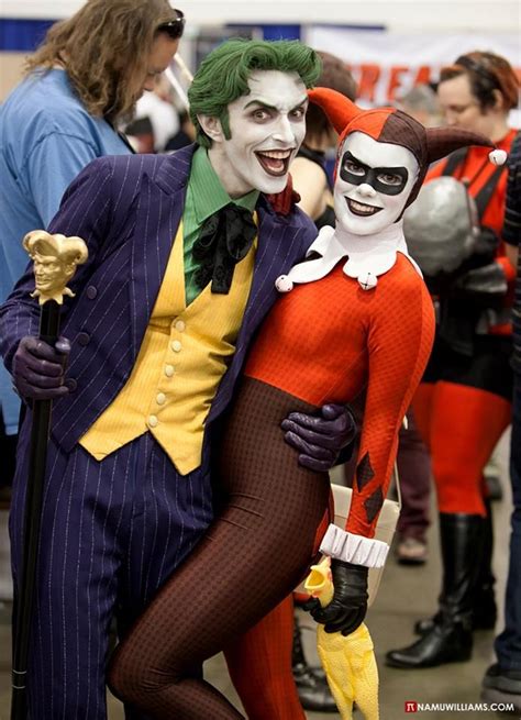 Joker And Harley Quinn Cosplay By Anthony Misiano Harley S Joker And Alyssa Joker S Harley