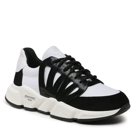 Sneakers Weekend Max Mara Faggio Bianco Escarpe It