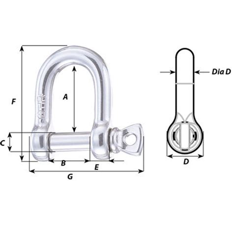 Wichard High Resistance D Shackles Riggtech