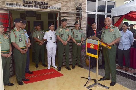 Markas Angkatan Tentera Malaysia Perasmian Pengoperasian Taman