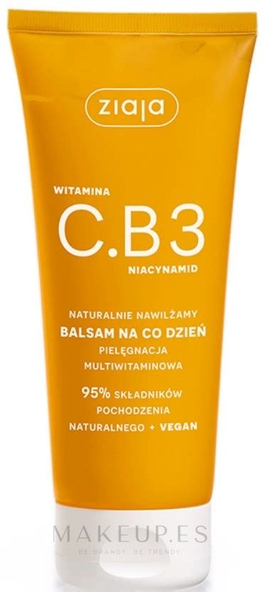 Ziaja Vitamin C B Niacinamide B Lsamo Corporal Makeup Es