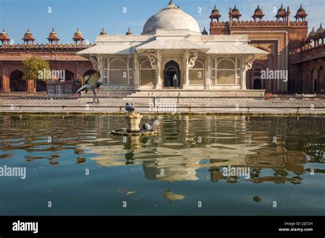 Beautiful White Marble Mughal Indian Architecture Salim Chisti Tomb