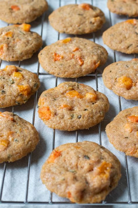 Vegan Rosemary Cookies With Roasted Honeynut Squash My Quiet Kitchen