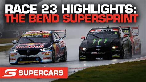 Race 23 Highlights OTR The Bend SuperSprint Supercars 2022 YouTube