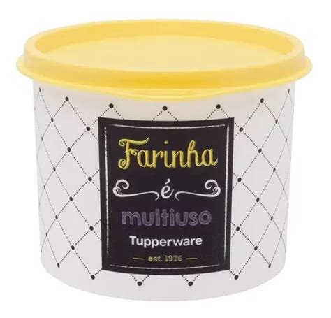 Tupperware Bistrô Tupper Caixa Farinha 1800g MercadoLivre