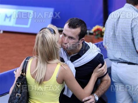 Radek Stepanek Kiss With Inna Puhajkova Jagr Girlfriend Tennis